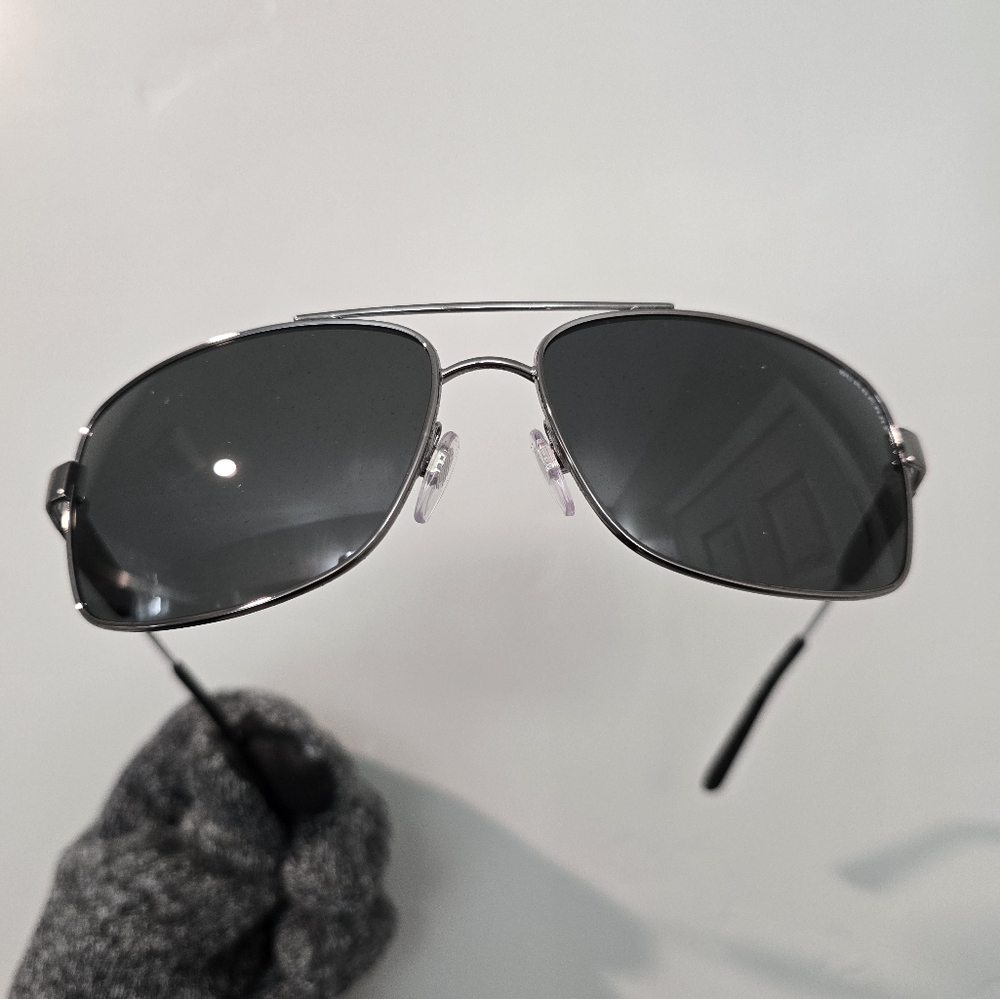 Burberry Black Plaid Sunglasses Men - Picture 5 of 7